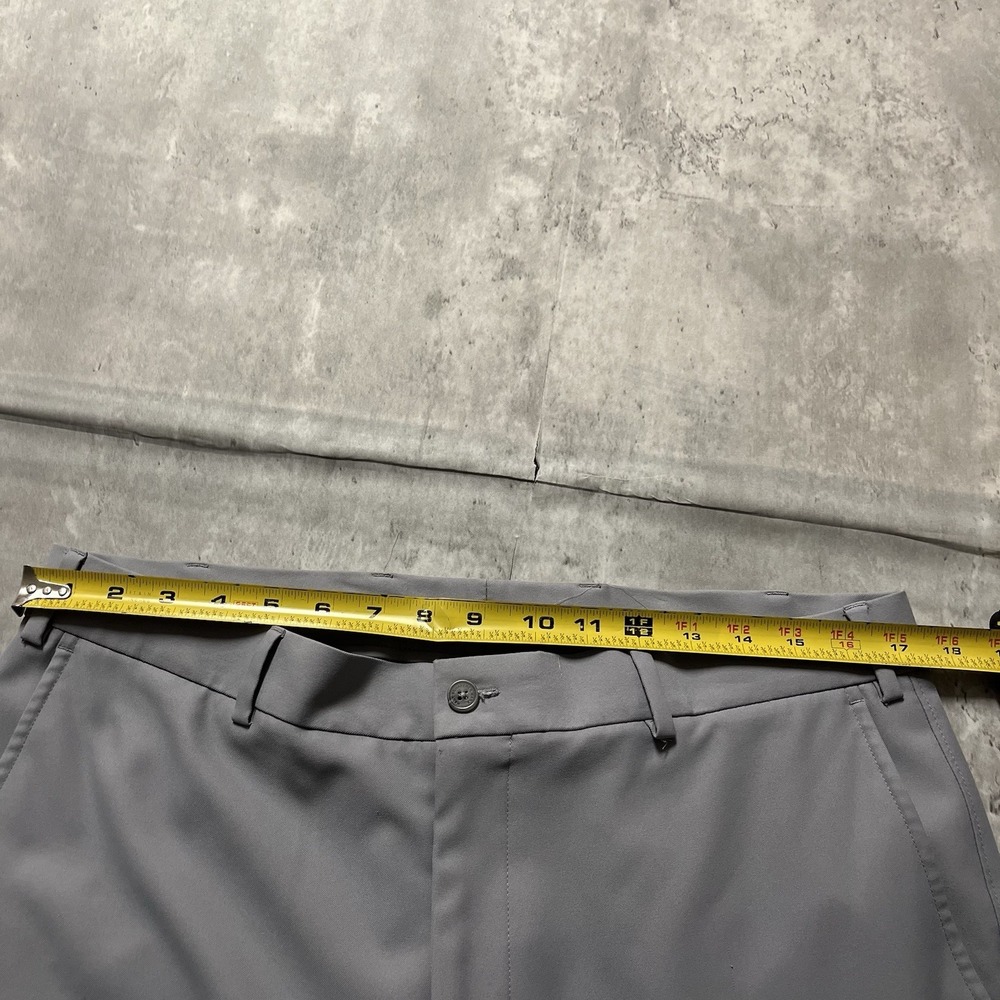 Hart Schaffner Marx 34x30 Gray Viscose Blend Dress Pants Straight Fit - Picture 5 of 10